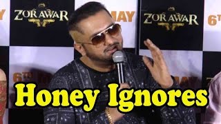 Honey Singh IGNORES The Question When Asked About His Illness!
