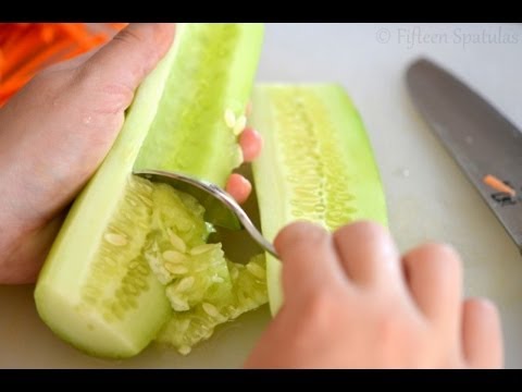 How to Seed and Dice a Cucumber - Cooking Tips and Tricks