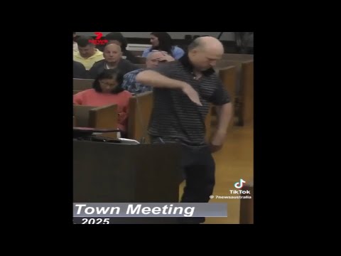 He Just Destroyed a Town Hall Meeting