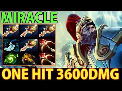Miracle Kunkka- Dota 2: One Hit 3600 Dmg [HARD GAME]