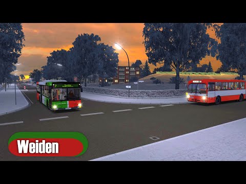 OMSI 2 Weiden am frühen Wintermorgen ☆ Let's Play OMSI 2 | #869