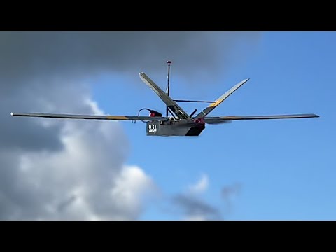 Homemade V-Tail Pusher Aircraft for FPV - Automatic Takeoff Settings & Demonstration (iNAV)
