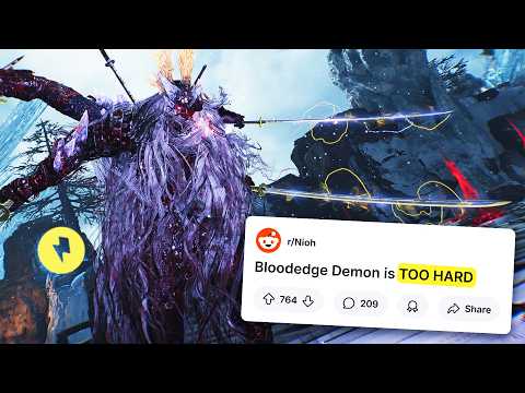 DMC Player vs Nioh 3’s "Hardest" Boss (Bloodedge Demon Flawless + Guide)