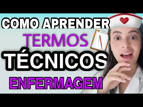 PRINCIPAIS TERMOS TECNICOS NA ENFERMAGEM ( TERMINOLOGIAS)