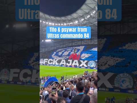 "Ultras Marseille Troll Ajax with Savage Tifo! 🔥 Insane Choreo &amp; Message in Europa League Clash"