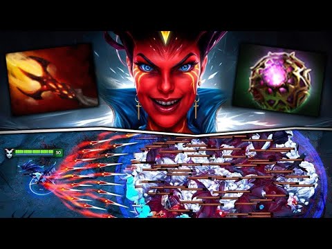 37 Kills Queen of Pain One Shot Build 🔥🔥🔥 Mid Lane | Dota 2 Gameplay