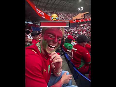 Morocco Fan Almost Had Them 😂