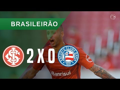 INTERNACIONAL 2 X 0 BAHIA - 15/04 - BRASILEIRÃO 2018