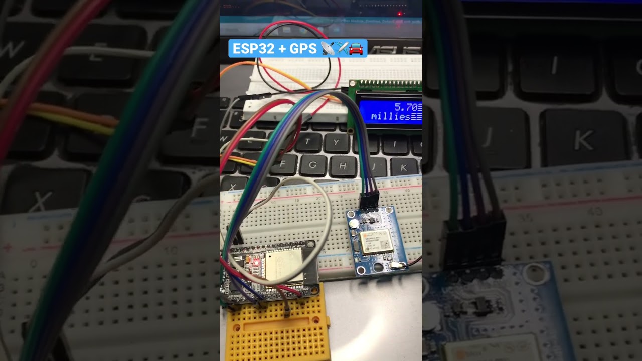 ESP32 with Neo 6M GPS Module Arduino | GPS Speedometer Arduino | Neo6m Speedometer GPS | ESP32 GPS