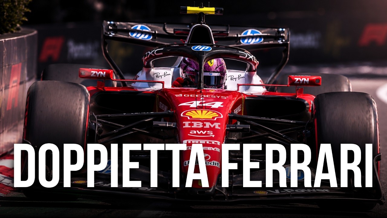 🚨 DOPPIETTA FERRARI A MONACO! HAMILTON VOLA! NORRIS SI RITIRA, VASSEUR, MERCEDES, TURBO…
