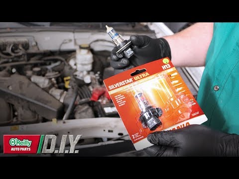 Part of a video titled How To: Replace a Car Headlight Bulb - YouTube