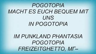 Terrorgruppe - Pogotopia Lyrics