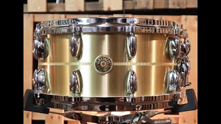 Video thumbnail for Gretsch 6.5x14 USA Custom Bell Brass Snare Drum by The Drum Shop - Portland, Maine