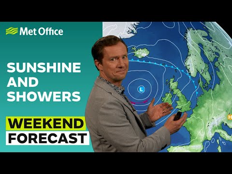 Weekend Weather 10/08/2023 – Sun and showers and a cooler feel - Met Office UK Forecast