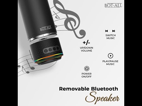 Bot all beat double wall vaccum bottle with detachable bluet...