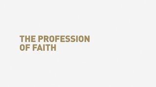 The Profession Of Faith