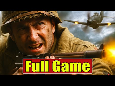CALL OF DUTY 2 BIG RED ONE Walkthrough [Full Game] Xbox Gameplay