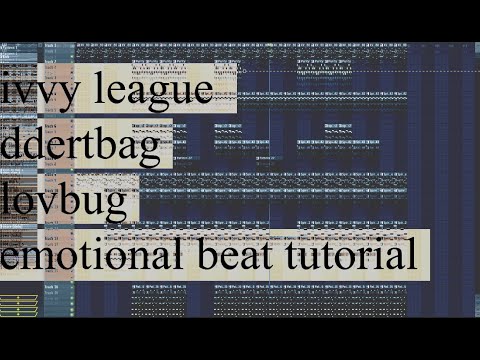 How to make a emotional beat like ddertbag and lovbug