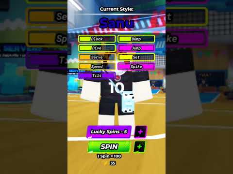 sanu x shield breaker volleyball legends