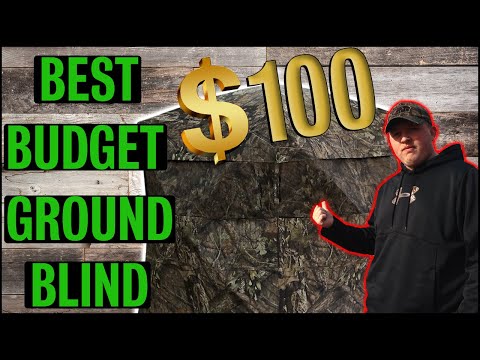BEST BUDGET GROUND BLIND? (Rhino 150 Ground Blind Review)