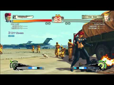 SSF4: Not Latif (C. Viper) VS SilverTachy (Guile)