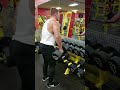 Hammer Time : 100lb Dumbell Curls