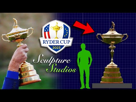 How We Made The Giant Ryder Cup Golf Trophy by Sculpture Studios