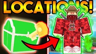 CURSED TREASURE CHEST TUTORIAL! (MAP AND ALL KEY LOCATIONS!) | ROBLOX: Mad City