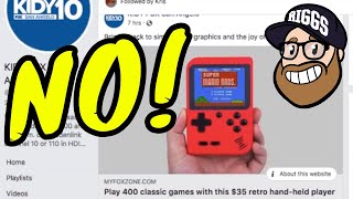 Local News Stations Facebook Selling Bootleg Game Consoles