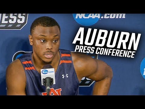 Auburn basketball press conference before first round of NCAA Tournament