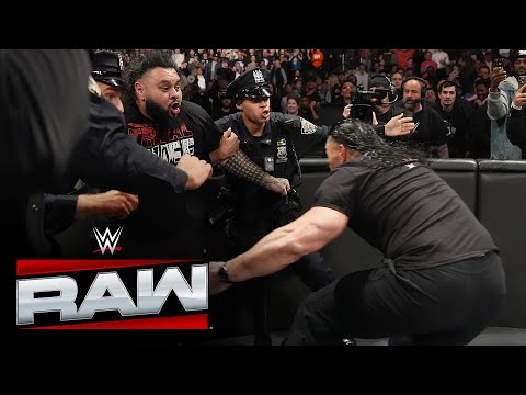 UNSEEN bodycam footage from wild Raw brawl: Raw highlights, Nov. 17, 2025
