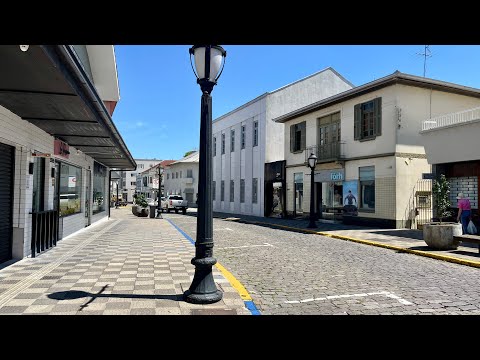 Garibaldi, RS - Andando pelo Centro Histórico 