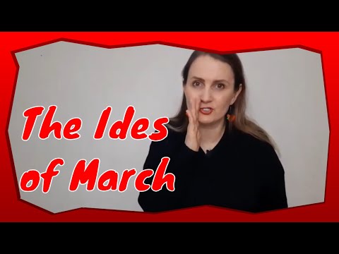 English Idioms | The Ides of March