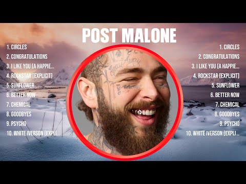 Post Malone Greatest Hits 2024 - Pop Music Mix - Top 10 Hits Of All Time