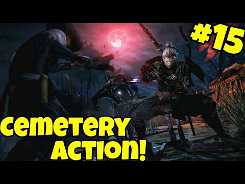 FIGHTING IN A CEMETERY • Nioh Walkthrough Gameplay Part 15