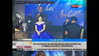 BT: 18th birthday ng apo ni Pangulong Duterte na s