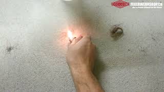 Brandschutzmittel im Einsatz