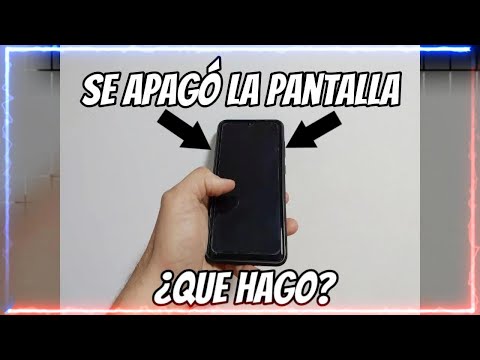 What to do if the SCREEN of my cell phone TURNS OFF or remains in Black?😖👉SOLUTION 2023👈