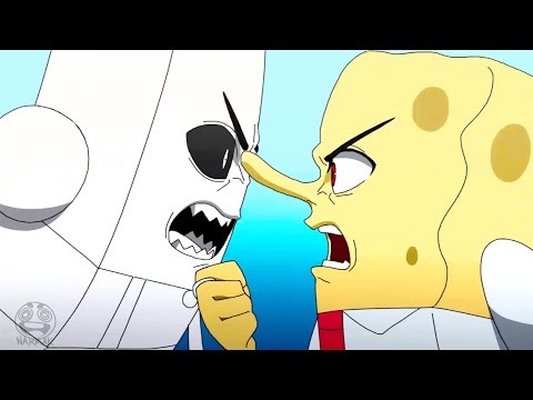 Spongebob Anime Opening 3 - Dragonball Budokai 3 Opening 1