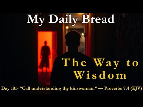 Day 181: The Way to Wisdom | Proverbs 7 Devotional | My Daily Bread Reflections