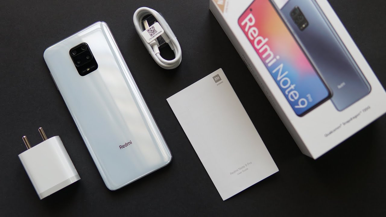 Redmi Note 9 Pro Glacier White Unboxing, First Look - Best color variant?