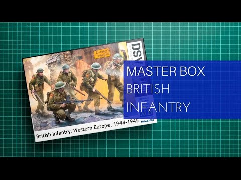 Master Box 1/35 British Infantry Western Europe (MB3585) Review