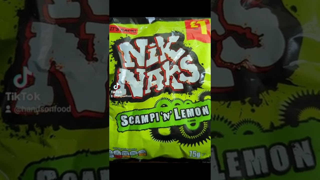 Watch video Scampi and Lemon Nik Naks are back Now Scampi and Lemon Nik Naks are back