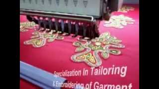 preview picture of video 'Arabic embroidery design; Dubai logo embroidered t-shirts'