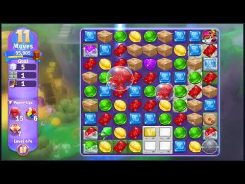 Wonka's World of Candy Level 474 - NO BOOSTERS + FULL STORY 🍫 | SKILLGAMING ✔️