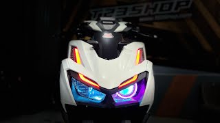 Vario 160 Độ Bi Led Kenzo S600 Demi i8 Siêu Đẹp Siêu Sáng T23Shop Cần Thơ