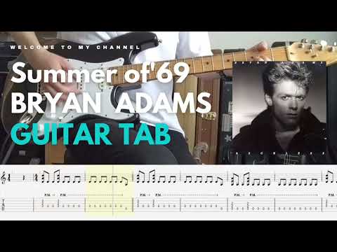 〚TAB〛Summer Of '69 - Bryan Adams│guitar cover│tabs│lesson