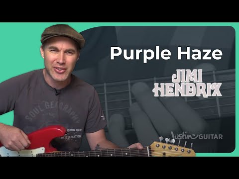 How to play Purple Haze by Jimi Hendrix | Guitar Lesson