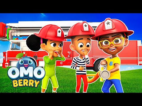Fire Truck Frenzy | Fire Safety Video + Fire Safety Song + Firefighter Song For Kids + Kids Songs