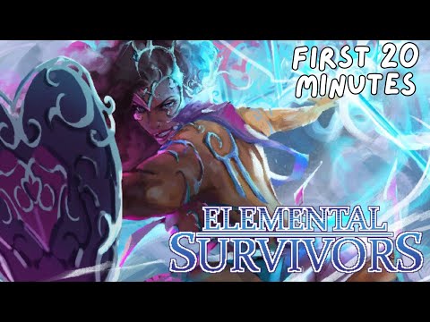 Elemental Survivors - First 20 Minutes (No Commentary Gameplay)